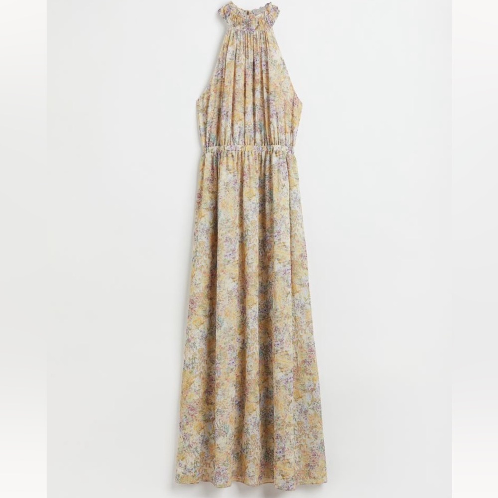 Chiffon Halterneck Dress